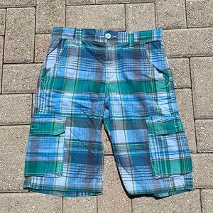 OLD NAVY SIZE 16 Blue Shorts Waist Elastic